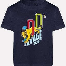 Disney By Miss and Chief Boys Lion King Printed Bio Finish T-shirt-image-60