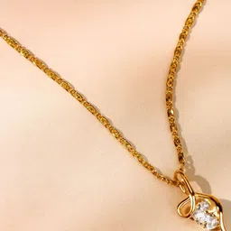 GARNISHA Women Gold-Plated Angle Wings Chain-picture-23
