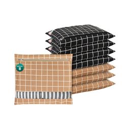 Aura Brown Set of 6 Regular Drawer Organiser Organisers-22