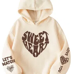 TABADTOD Kids Printed Hooded Pullover Sweatshirt-image-0