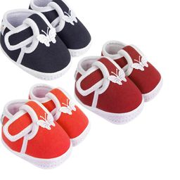 NESKA MODA 0 To 12 Months Baby Boys & Baby Girls 3 Pair Combo Soft Cotton Butterfly Velcro Booties-picture-19