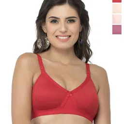 College Girl Pack Of 4 Full Coverage Lightly Padded Minimizer Bra-52
