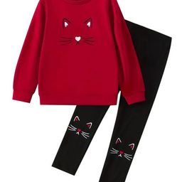 KEESOR Girls Printed Trousers-image-60