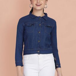 BUY NEW TREND Women Lightweight Denim Jacket with Embroidered-picture-21