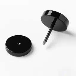 Adwitiya Collection Men Dumbbell Shaped Studs image 3