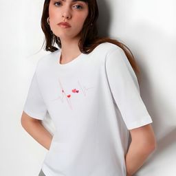SZN Women Printed Pockets T-shirt-picture-22