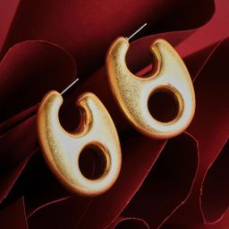 SOHI Contemporary Hoop Earrings-image-54