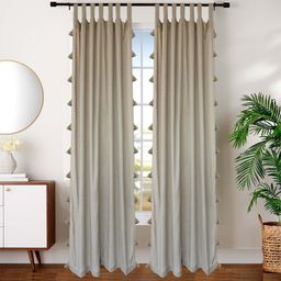 Dekor World Multicoloured Set of 2 Sheer Door Curtain-44