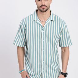 SHOWOFF Men Standard Opaque Striped Casual Shirt-image-49
