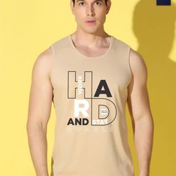 WOOSTRO Pack Of 2 Printed Combed Cotton Gym Vests VWS26(HARD RUST)(MORE NAVY)-image-80