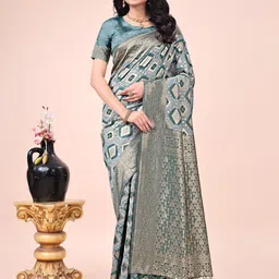 Kalista Woven Cotton Saree-57