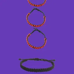 Dynamic Retail Global Set of 4 Multistrand Bracelet-image-39