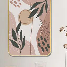 Myntra Elegant Homes White & Pink 1 Piece Wood Floral and Botanical Wall Paintings-image-35