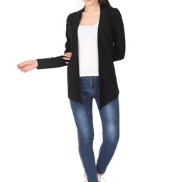FARICON Women Longline Shrug-45