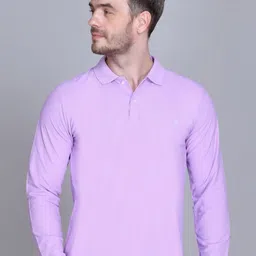 ZEFFIT Men Solid Polo Collar T-shirt-picture-15