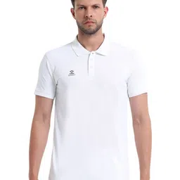 Shrey Men Polo Collar Applique T-shirt-image-69