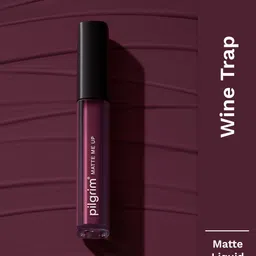 Pilgrim Matte Me Up Smudge Proof Liquid Lipstick - 3 ml - Wine Trap -17-13