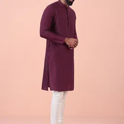 KISAH Men Thread Work Kurta image 3