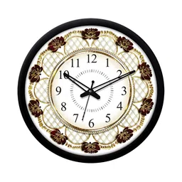 RANDOM Black & White Printed Contemporary Wall Clock-15
