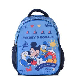 YK Kids Disney Mickey Donald Printed School Backpack-picture-44