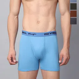 VIMAL JONNEY Pack of 5 Cotton Assorted Trunks MAGIC_RED_J.._05-picture-11