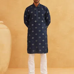 SOJANYA Men Embroidered Sequinned Kurta-picture-47