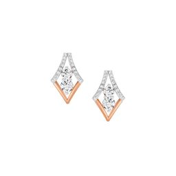 Sparkles Lab Grown Diamond 0.79 Carat Round Fashion Stud Earrings for Women-image-76