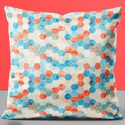 ArtzFolio Multicoloured Set of 2 Square Cushion Covers image 4