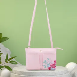 Caprese Embellished Structured Shoulder Bag-4