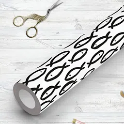 ArtzFolio White & Black Printed UV Resistant Wallpaper-8