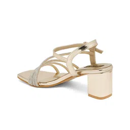 Flat n Heels Block Sandals with Tassels image 4