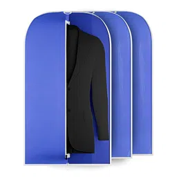Aura Blue 3 Pieces Suit Organisers-16