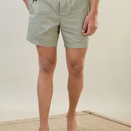 SleepZ by Raymond Men Printed Shorts-image-45