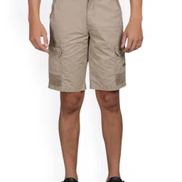 t-base Men Regular Fit Mid-Rise Cargo Shorts-image-10