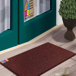 AMRO BEAUTILITY NEEDS Brown Textured Anti-Skid Door Mats-47