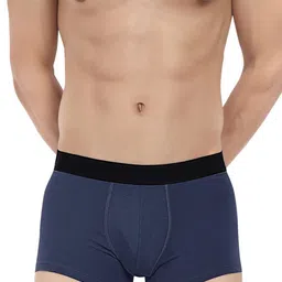 LOGGERHEAD Pack Of 2 Cotton Long Trunks LHFT004-Black-Navy image 5