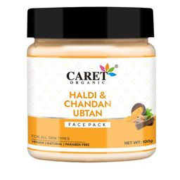 CARET ORGANIC Haldi & Chandan Ubtan Face Pack - 100 g-9