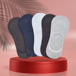 MJE Pack Of 5 Shoe Liners Socks-image-67
