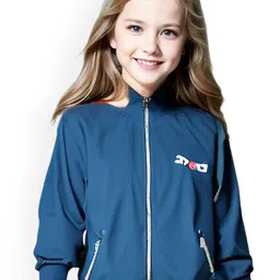 AWIBE Girls Windcheater Open Front Jacket-image-12