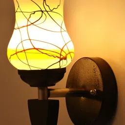 SOMIL Orange Glass Cylinder Wall Lamps-image-84
