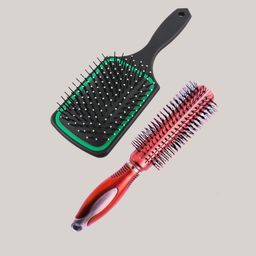 KOLORUP BEAUTY Set Of 2 Premium & Professional Detangler and Vent Hair Brush-17