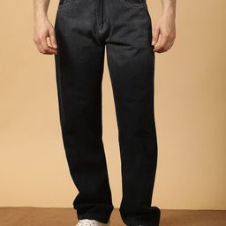 Hence Men Mid-Rise Baggy Jeans-image-16