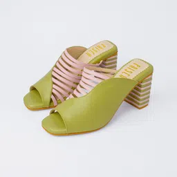 House of Prisca Block Heeled Sandals-image-4