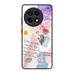 QRIOH Floral Printed OnePlus 13R 5G Back Case Mobile Accessories-24