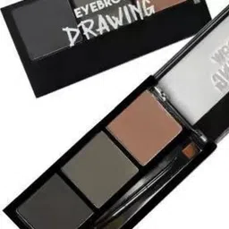 MAKEUP FEVER Eyebrow Enhancer Multi Shade Drawing Palette- 7.2 g Shade C image 2