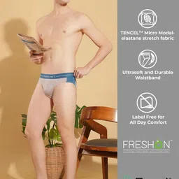 Force NXT Men Assorted Basic Briefs MNFS-12-COL1-PO1 image 2
