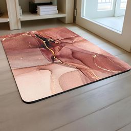 IVAZA Pink 1400 GSM Silicone Bath Rugs-image-85