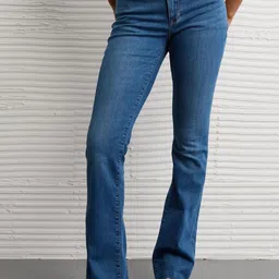 AMERICAN EAGLE OUTFITTERS Women Skinny Fit Mid-Rise Light Fade Jeans-picture-5