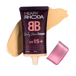 Hilary Rhoda BB Daily Wear Cream With SPF 15 &Jojoba Oil - 40 ml - Shell White - 01-picture-26