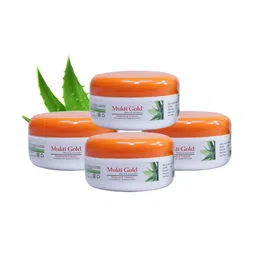 Axiom Set Of 4 Mukti Gold Aloevera Cream For Sun Burn - 50g-19
